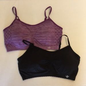 Lounge wear/sports bras set of 2